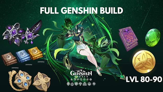 build your genshin impact character