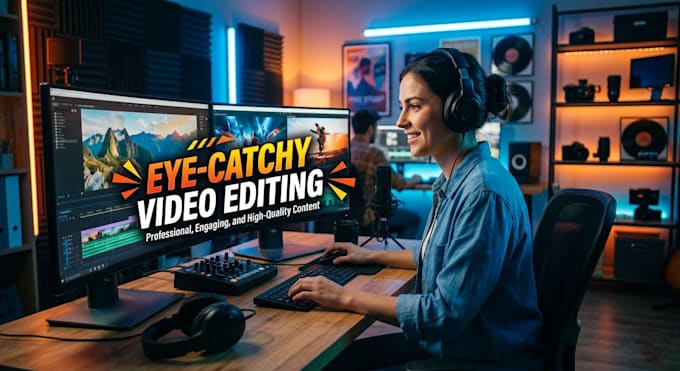 do eye catchy video editing