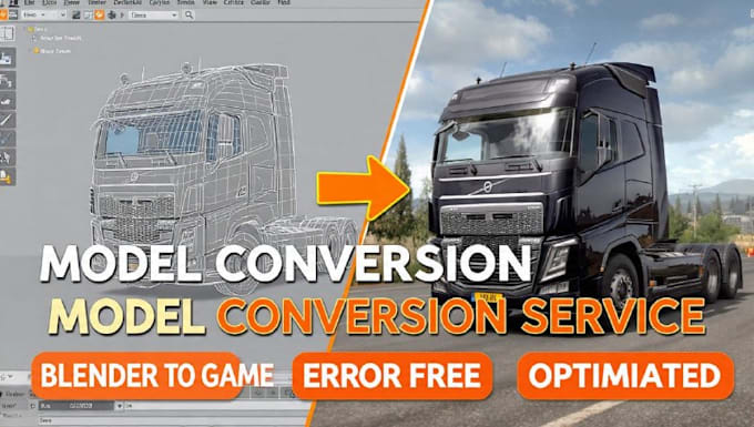 convert truck and trailer models into ets2 ats ready mods
