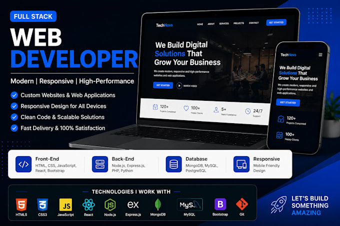 develop responsive website development