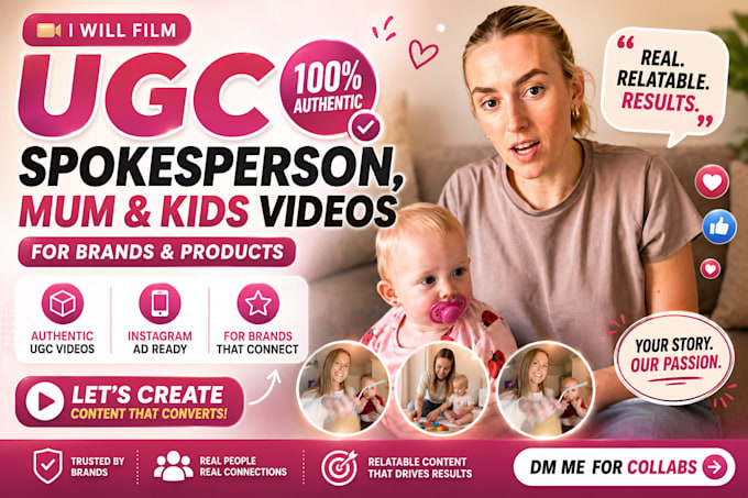create amazon ugc mom videos for your brand products