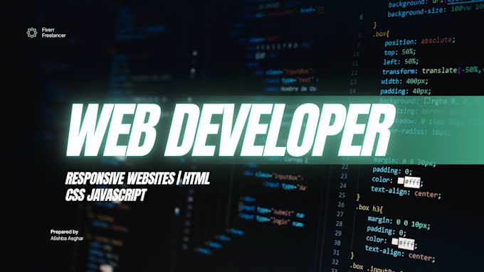 create a responsive website using HTML CSS and javascript