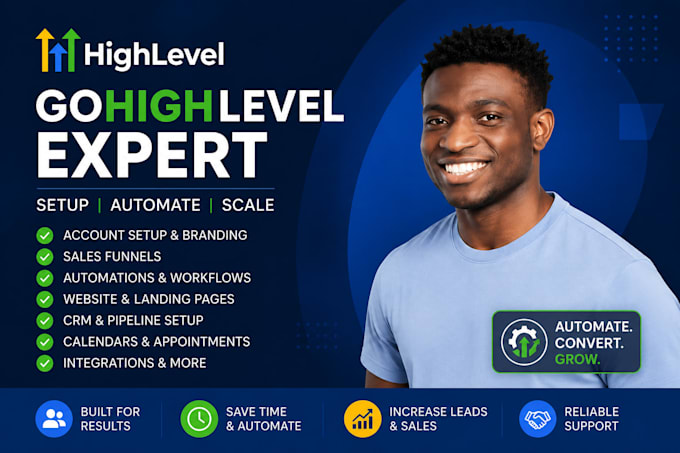 build gohighlevel sales funnel go high level website expert