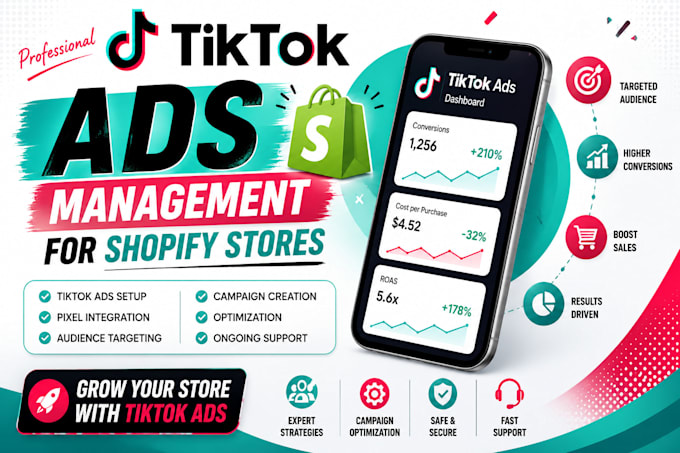 create tiktok ads for shopify dropshipping stores