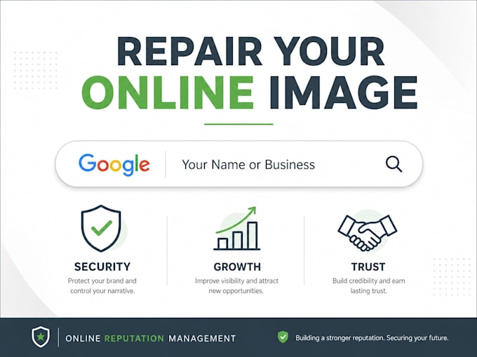 online reputation management ORM, reverse SEO, to suppress negative links