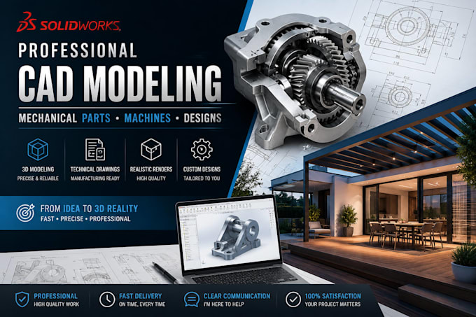 create solidworks cad models