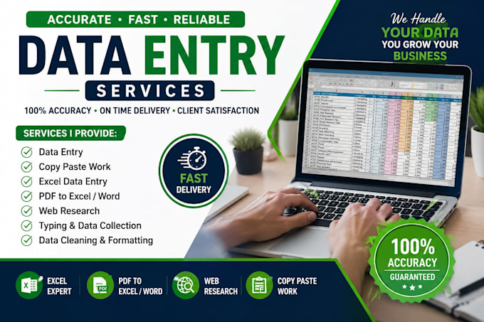 accurately complete your data entry work