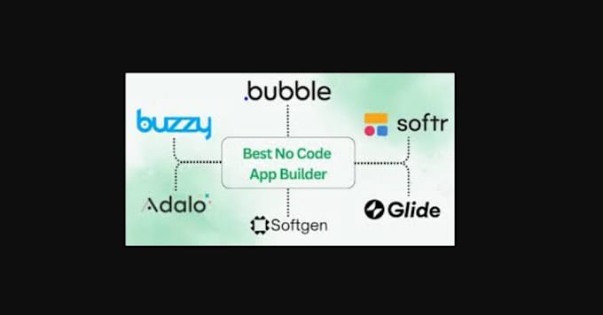 build no code mobile app mvp using bubble adalo or glide