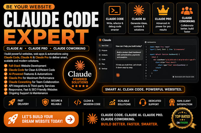 Be your website claude code expert, claude ai, claude pro, claude ...