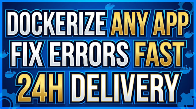 dockerize your app and fix docker errors in 24 hours