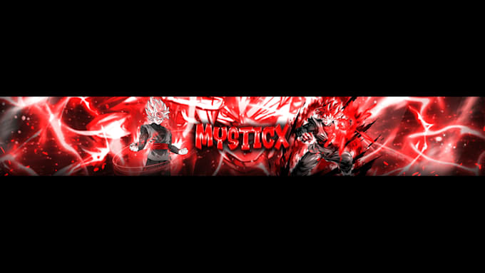 create premium twitch and youtube banner graphics
