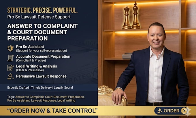 draft your answer to complaint, counterclaim, and legal court petitions document