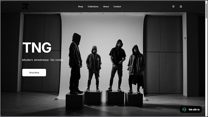 make you a front end website design