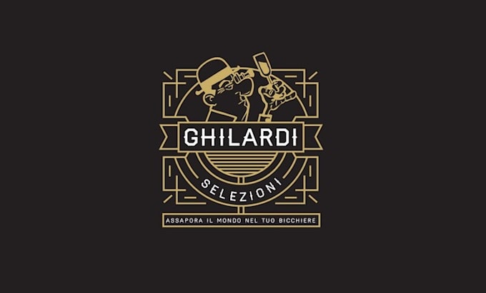 make established logo for premium spirits champagne company