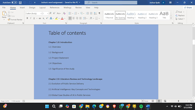 do fast typing and document formatting