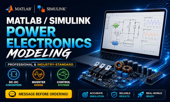 Design power electronics converters and inverters in matlab simulink by ...