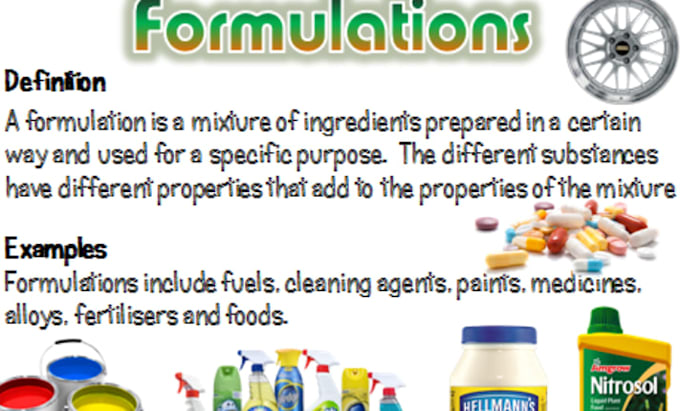 be your cosmetic chemist for product formulation
