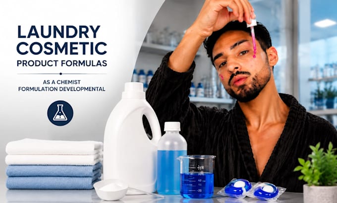develop laundry cosmetic product formulas as a chemist formulation developmental