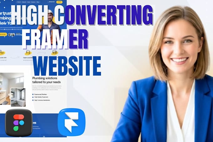 convert figma to framer, design or develop responsive framer website