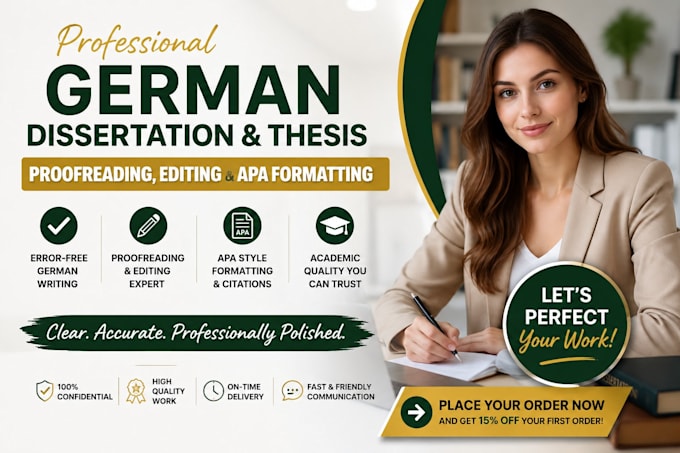 proofread edit german dessertation thesis apa formatting