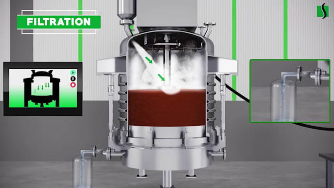 do 3d chemical processing equipment pharmaceutical process machine simulation