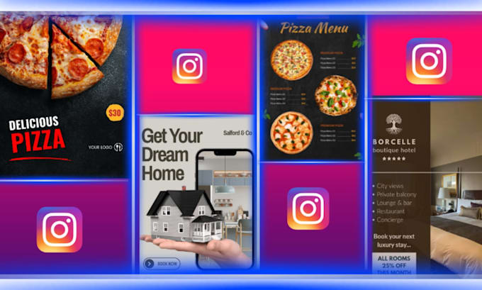 Design 5 editable instagram posts and story canva templates by ...