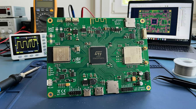 Design professional pcb, iot and embedded electronics projects by ...