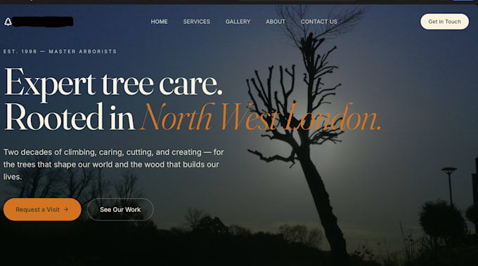create a website for you