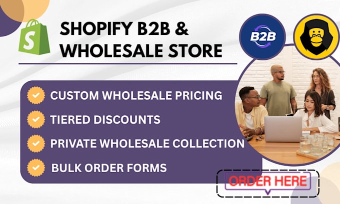 setup shopify b2b wholesale store with custom pricing and bulk ordering
