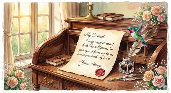 a professional love letter for your loved ones