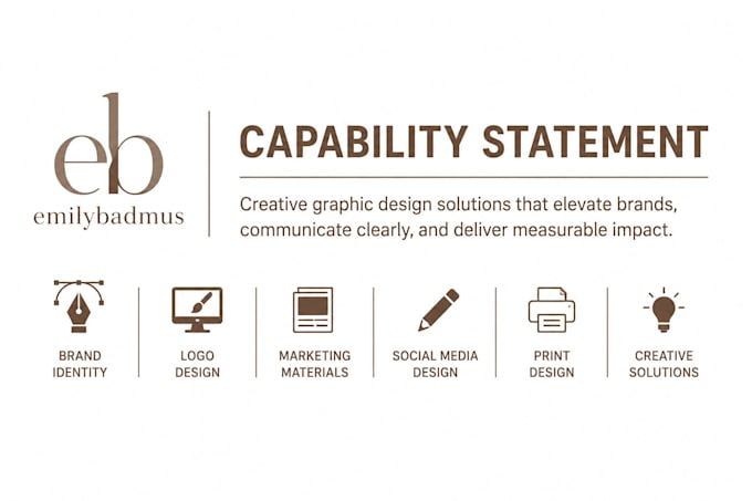 design capability statement in less than 12hrs