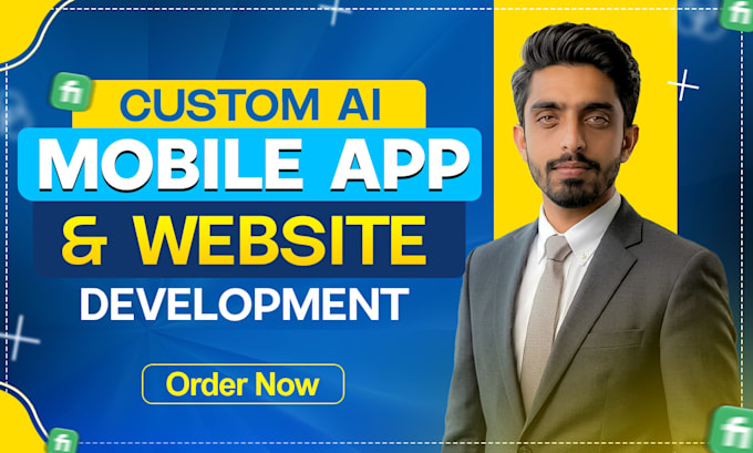 do ai website, ai mobile app, full stack website development