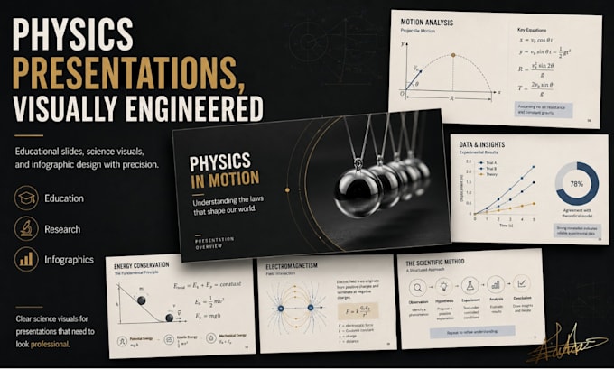 design physics and stem presentation slides