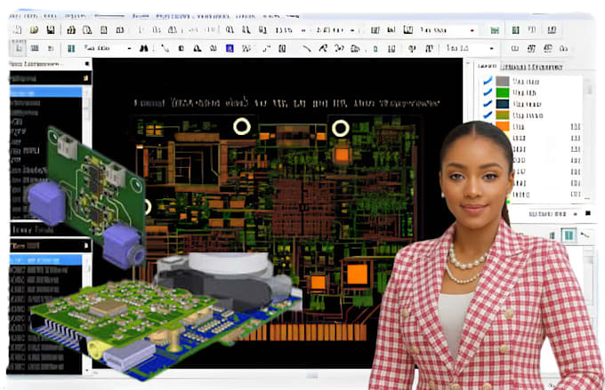 do hardware development, pcb design, esp32 and assembly instruction