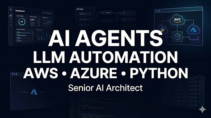 build ai agents llm automation and scalable python cloud backends