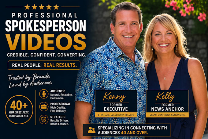 create professional spokesperson videos for your brand