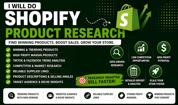 find winning products for shopify dropshipping and product research