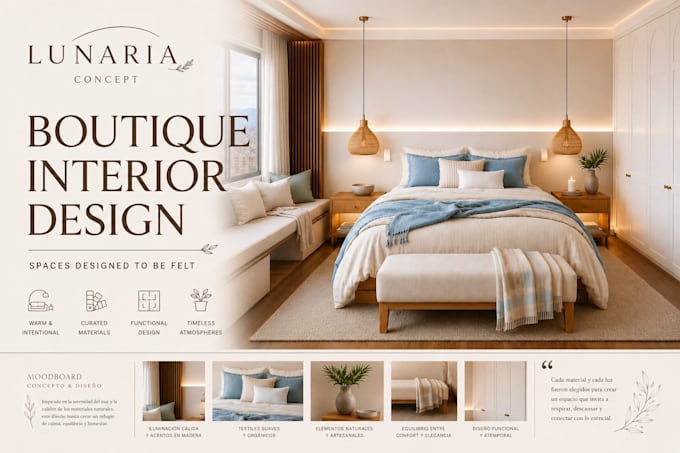create a cozy luxury interior design for your space