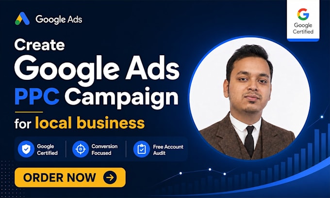 create a high converting google ads PPC campaign for local business
