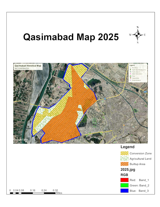 create gis land use map and zoning map using arcgis and qgis
