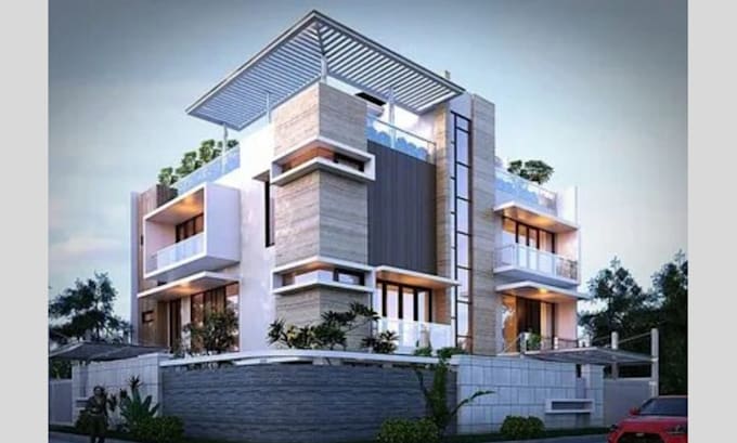 do realistic architectural visualization using 3ds max and corona