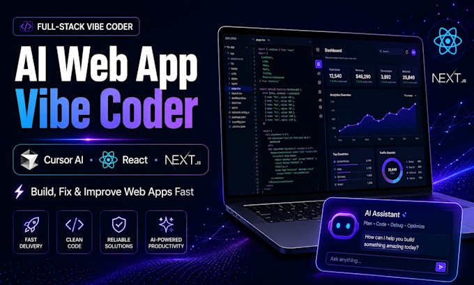 fix, build, or improve your ai web app using cursor ai as a vibe coder