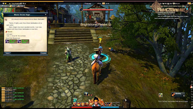 develop a custom mmorpg private server with unique features