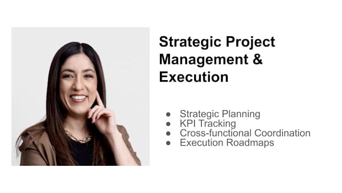 manage your strategic projects and execution