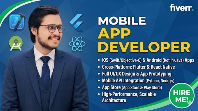 develop secure scalable cross platform mobile app that is reliable intuitive