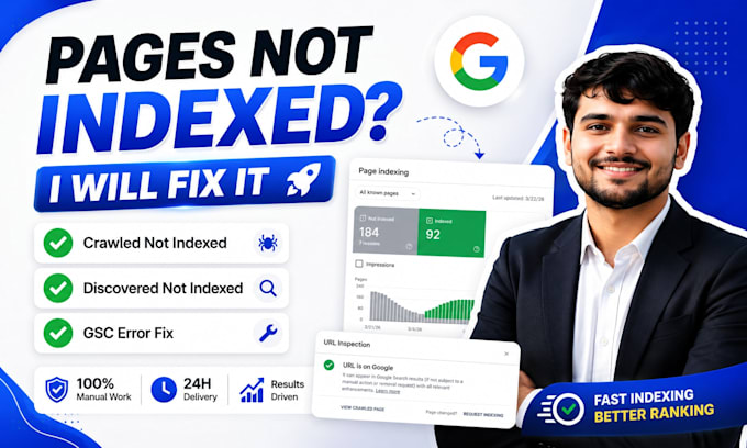fix crawled not indexed and discovered not indexed pages