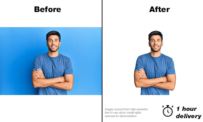 do bulk background removal for 100 images in 2 hours
