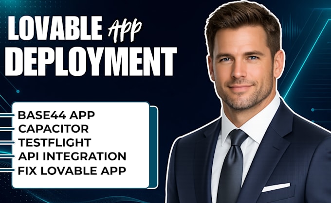 convert lovable base44 replit app to ios android capacitor testflight