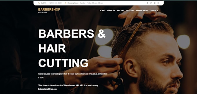 build a modern responsive website for your small business