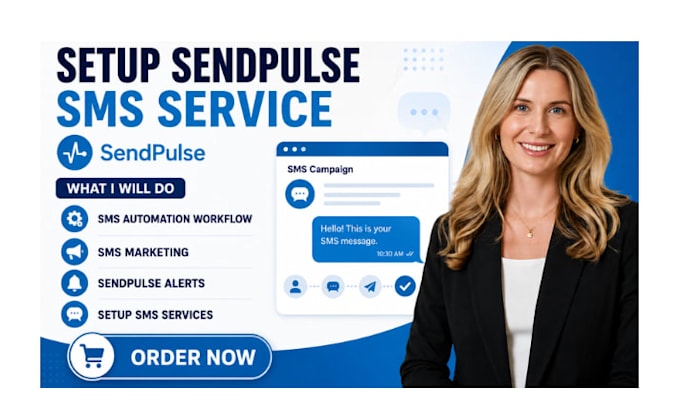 setup sendpulse SMS service sendpulse automation sendpulse text blast